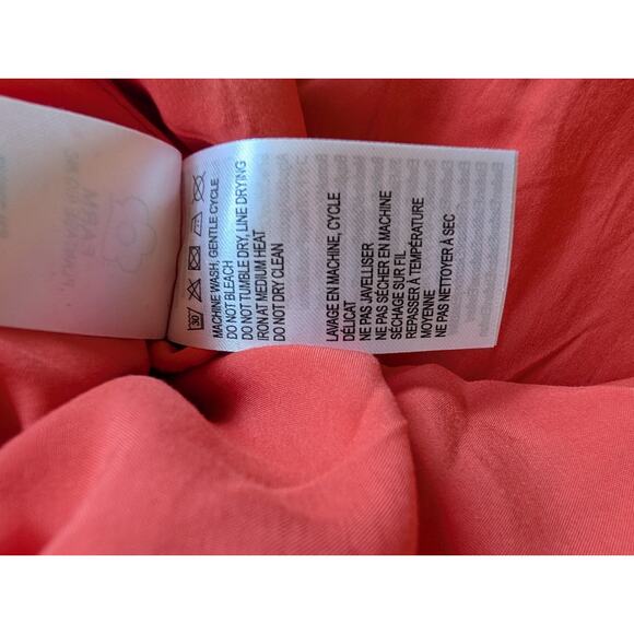 NWT Farm Rio Sleeveless V-Neck Bubble-Hem Mini Dress Size L #8A510 - Picture 12 of 13